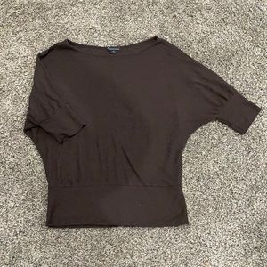 Women’s brown top
